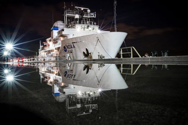 NOAA Ship Okeanos Explorer. Credit Art Howard