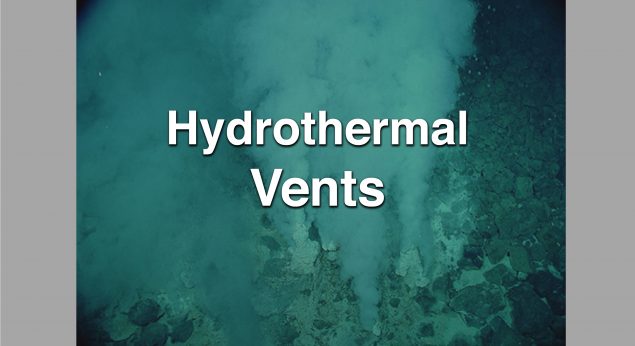 Hydrothermal Vents Global Foundation For Ocean Exploration