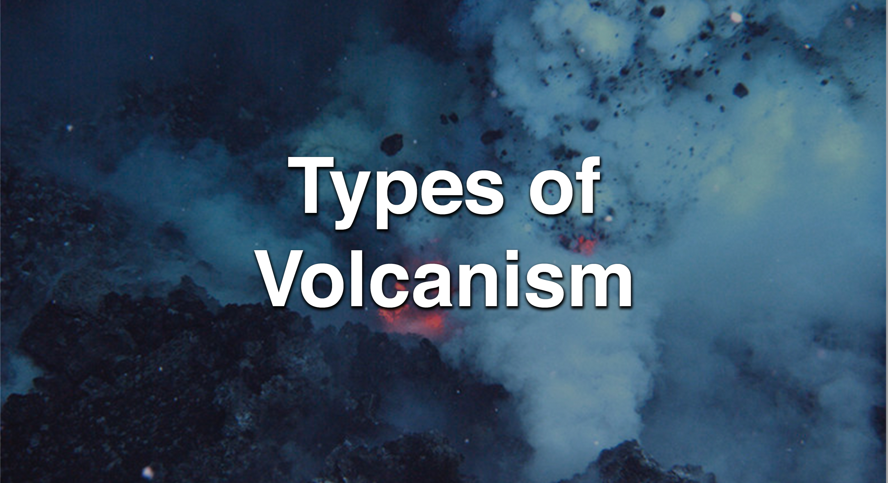 How are underwater volcanoes found image